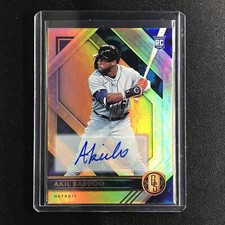2021 Chronicles AKIL BADDOO Gold Standard Rookie Autograph #3