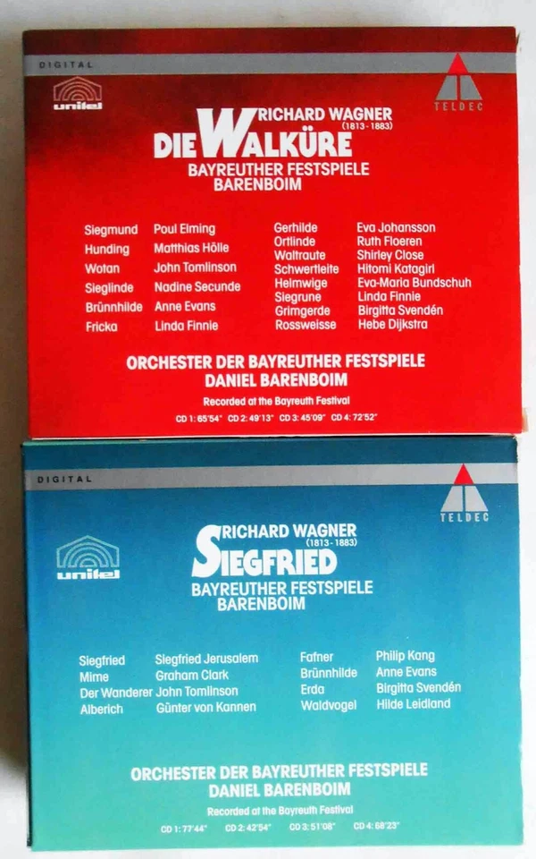 6 CD Boxen Richard Wagner (Teldec) insg. 21 CD´s - Sammlung - - Bild 2 von 4