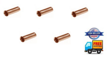 5pcs 8 Gauge Non-Insulated High Temperature Wire Ferrules Amplifier 8 AWG Amp