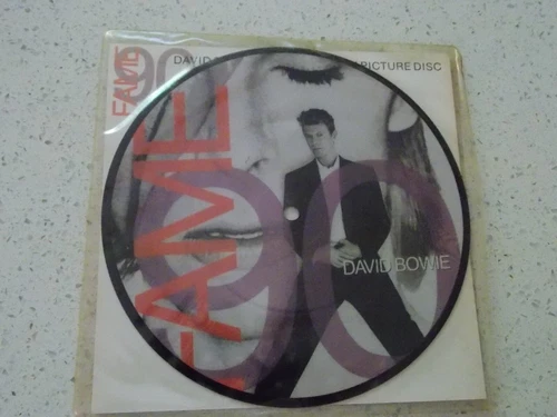 David Bowie Fame 90   1990 7" Vinyl  45 Picture Disc FAME PD 90