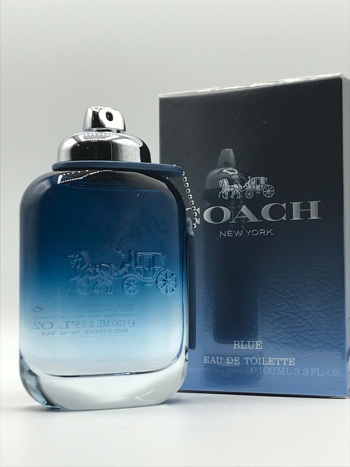 Coach Blue Men Cologne Spray 3.3 oz 100 ml New In Box eBay