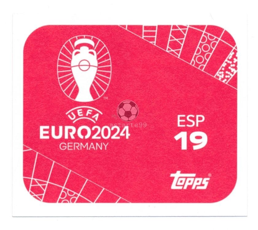 Topps UEFA Euro 2024 Swiss Edition Sticker Lamine Yamal Spain