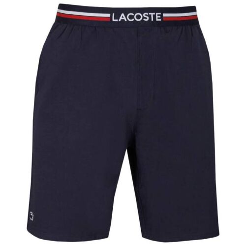 Lacoste Men's Jersey Pyjama  Shorts With Three-Tone Waistband Navy | GH3448  - Picture 1 of 6