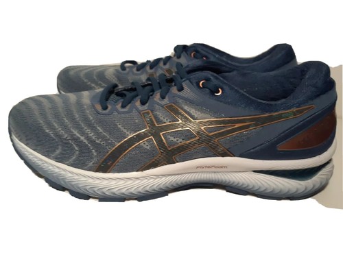 ASICS GEL-Nimbus 22 Men\u0026#039;s Size 9.5 Glacier Grey/Graphite Grey 1011A680  eu 43.5 | eBay