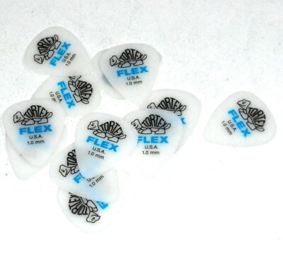 Dunlop Guitar Picks Flex Standard 12 Pack 1.00mm Heavy (428P1.00)