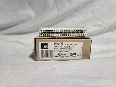 KRONE ADC Module K110 Profil 10PR  6468-5-102-00 PN# 6468-2-102-00 NEW