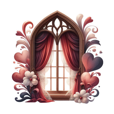 Wandtattoo Aufkleber  Gothic Wandaufkleber 18X18cm Groß