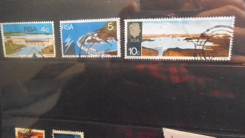 South Africa - opening of Vewoerd Dam stamp set 1972
