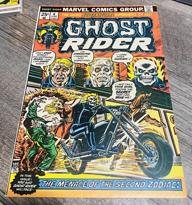 Ghost Rider #6 (1974) Early Ghost Rider Appearance John Romita Cover ...