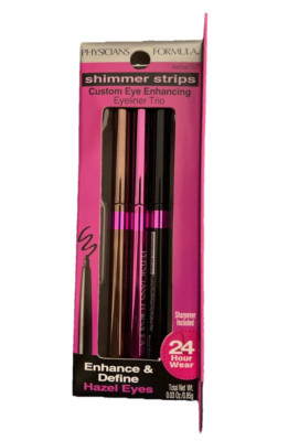Physicians Formula Shimmer Strips Eyeliner Trio, Hazel Eyes (7377)
