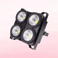 4x100W Warm Cold White 2in1 COB Blinder Light DMX Audience Stage LED Par Light