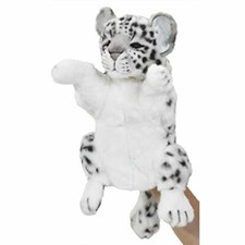 BH7502 HANSA Snow Leopard Hand Puppet 32 japan