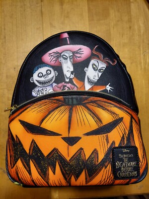 NBC Bookbag Amazon.com: Loungefly Disney NBC Smiling Jack Light Up Mini  main image 4