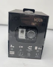 NEW  iJoy ARIZE Waterproof Action Camera, 1080p/720p/30fps, Rechargeable Battery
