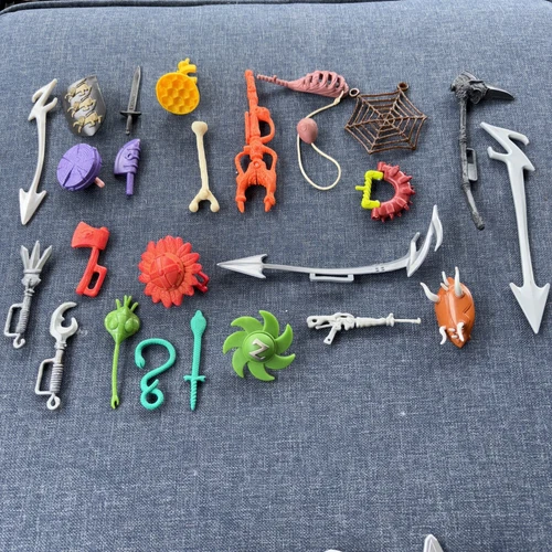 Mighty Morphin Power Rangers Evil Space Aliens Accessories Lot - Vintage Bandai