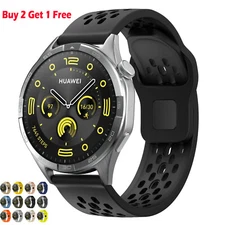No Gap Silicone Sport Strap Bands for Samsung Galaxy Watch 7/6/5/4/FE 40mm 44mm