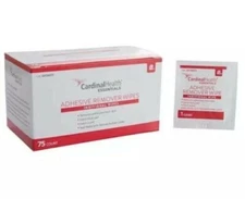 Adhesive remover  Ostomy Colostomy Supplies Cardinal health essentials 75 Ct