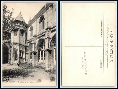 FRANCE Postcard - Tours, Le Cloitre de la Psalette BC