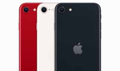 Apple iPhone SE (2022) - 64 GB - Midnight (Unlocked) for sale