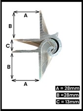 180 cm / 1.8 meter Length Snail Hinge / Serving Hatch Hinge / Continuous Hinge