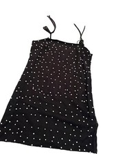 Forever 21 women’s small short black pearl dress