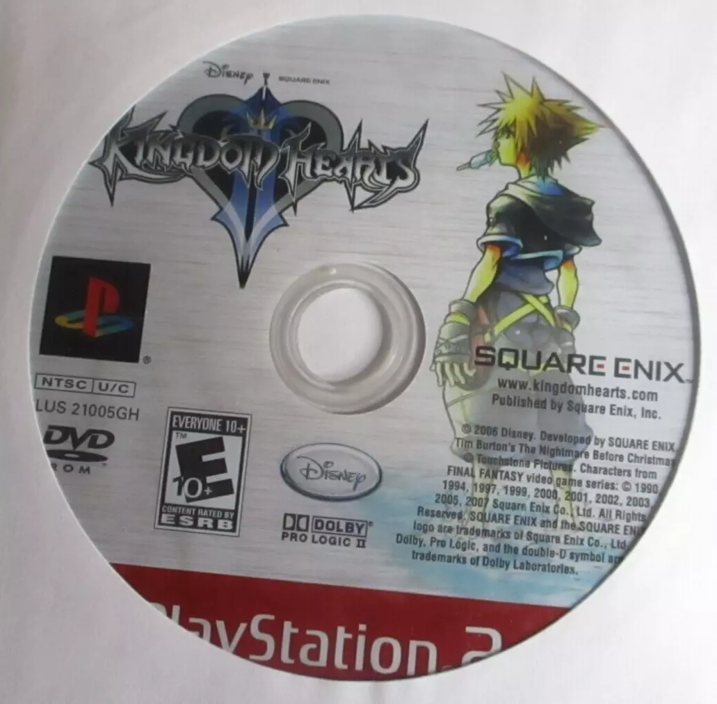 Kingdom Hearts Sony Playstation 2 PS2 Game Tested + Working Disc Only