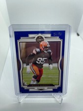 2021 Panini Legacy Myles Garrett Purple Cleveland Browns 29/50 SP #22