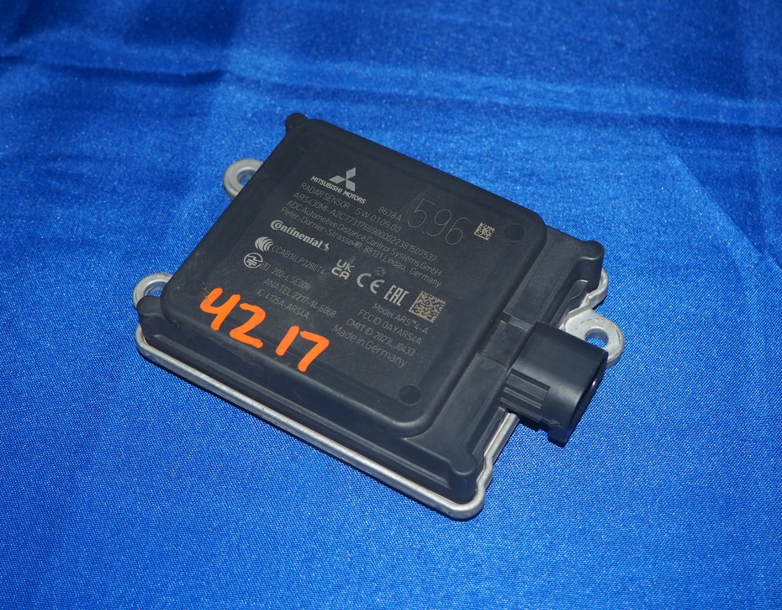 2022-2025 Mitsubishi Eclipse Cross Adaptive Cruise Sensor Radar Module OEM