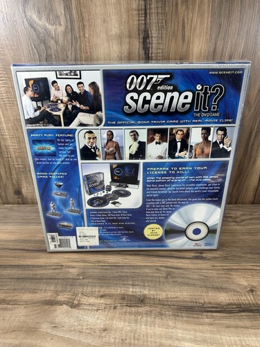 NEW James Bond 007 Edition Scene it? DVD Board Game Screen Life Factory Sealed - Picture 3 of 4