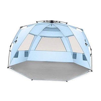 Instant Shader Deluxe XL Beach Tent Easy Up 99'' Instant Shader Deluxe - Blue