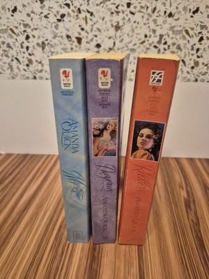 Amanda Quick Mystique, Dangerous, Reckless Paperback Romance Set LOT OF 3 Vtg