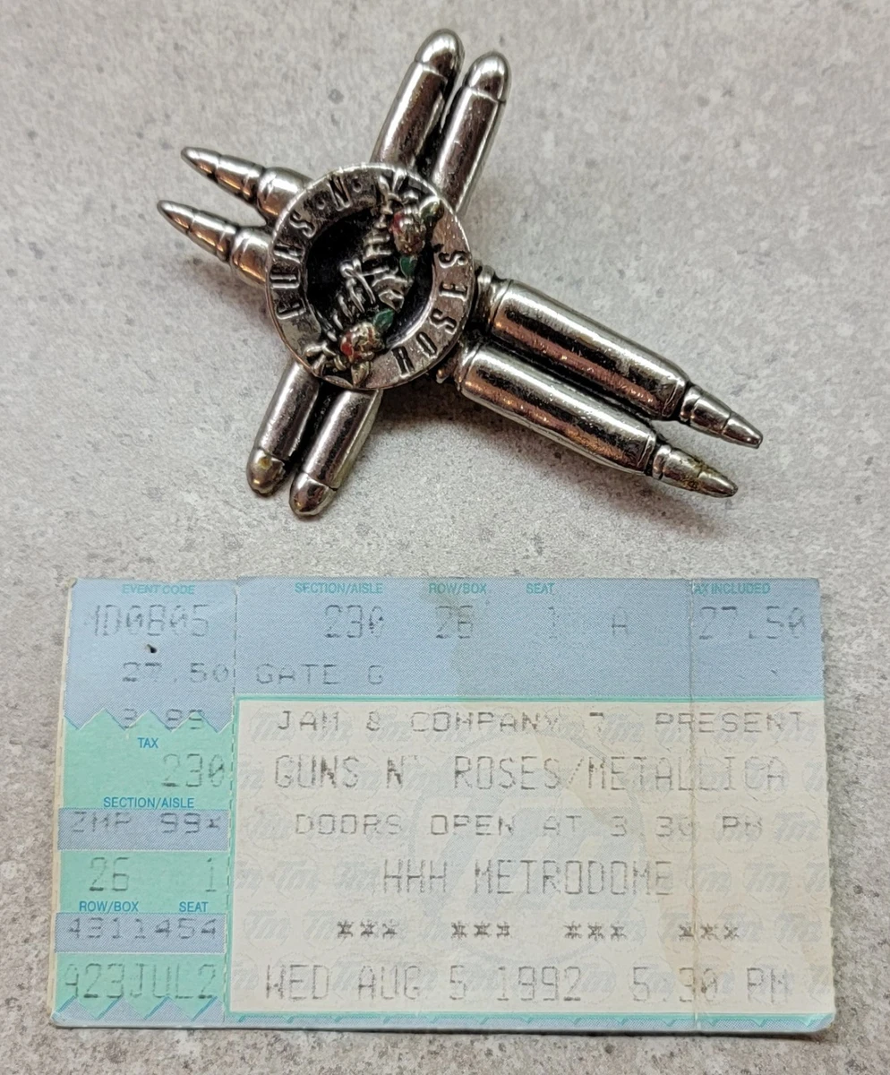 Guns N Roses Ticket Stub for sale | eBay