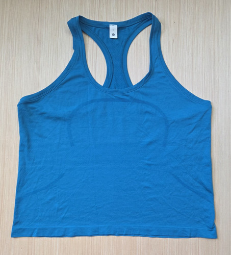 Lululemon Swiftly Tech Racerback Tank Top Women's Size 14 Blue