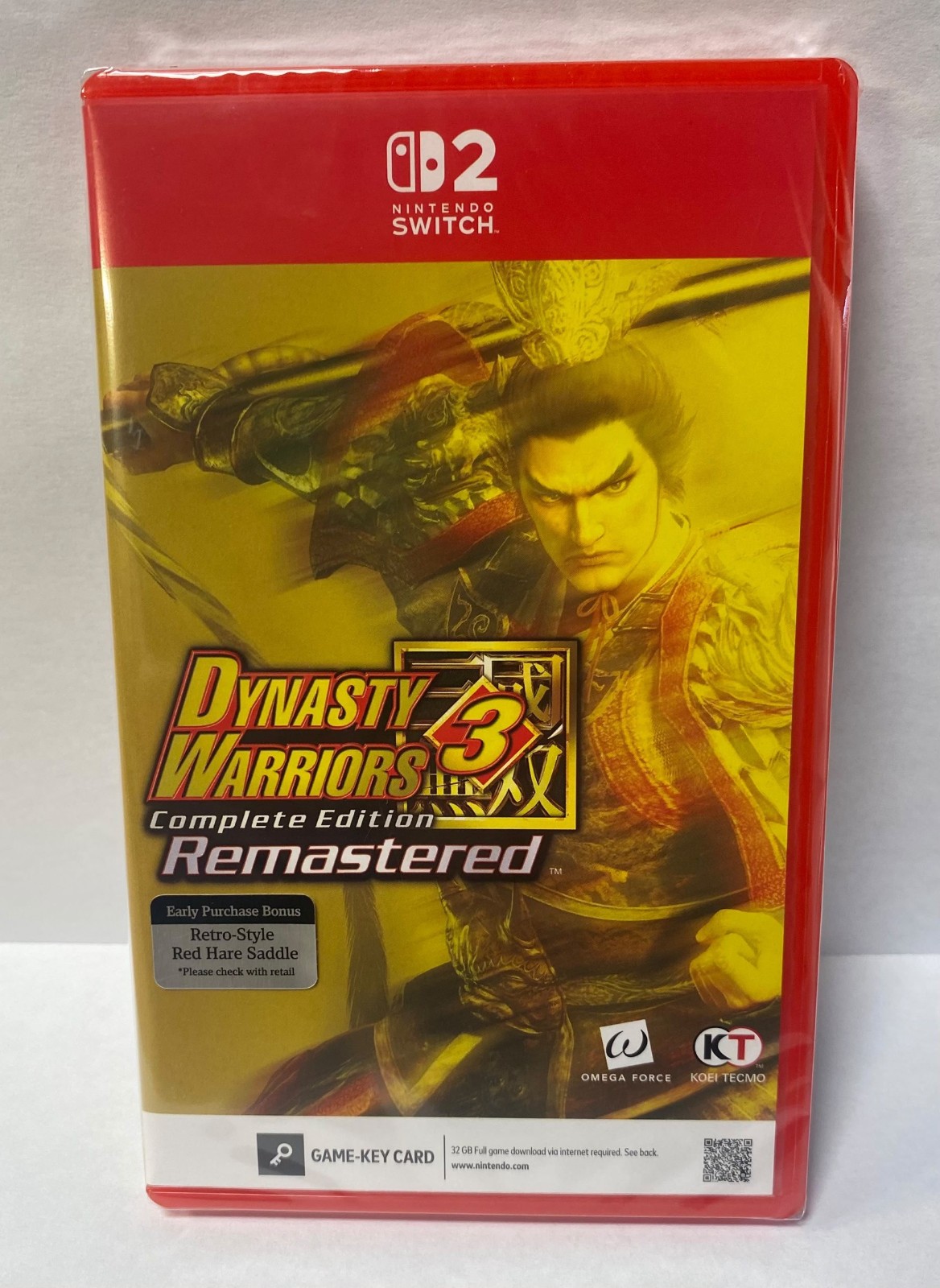 Dynasty Warriors 3 Complete Edition Remastered Switch 2 (Game-Key Card ...