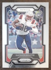 Kayshon Boutte RC 2023 Panini Prizm #370 Rookie Patriots