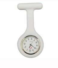 Silicone Nurse Watch Doctor Clip-on Brooch Pocket Quartz Fob Watches