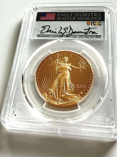 USA - 2021 - 50 Dollars - Gold American Eagle Type 2 - Gold - Proof - PCGS PR70DC