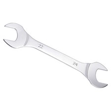 Thin Open End Wrench, Metric 22mm x 24mm, Double Ended Slim Wrench , 1-Pieces