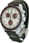 OMEGA Speedmaster Mission To Pluto SO33M101 Quartz Unisex Watch Excellent A7187