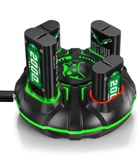 Rechargeable Battery Pack For Xbox One Controller 4*2000mah With Charger