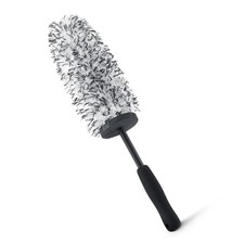 Amazon Basics Microfiber Wheel Cleaner Brush, for Rim 16.54'' length, Gray