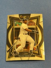 2025 Panini Select Silver Prizm Concourse Frank Thomas No. 100 (White Sox)