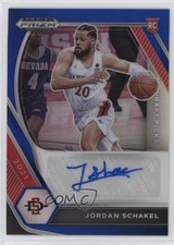 2021-22 Panini Prizm Draft Picks Blue 45/149 Jordan Schakel #DP-JSC Auto x5u
