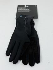 Lululemon Men's Fast Free Fleece Run Gloves Black Size L Large