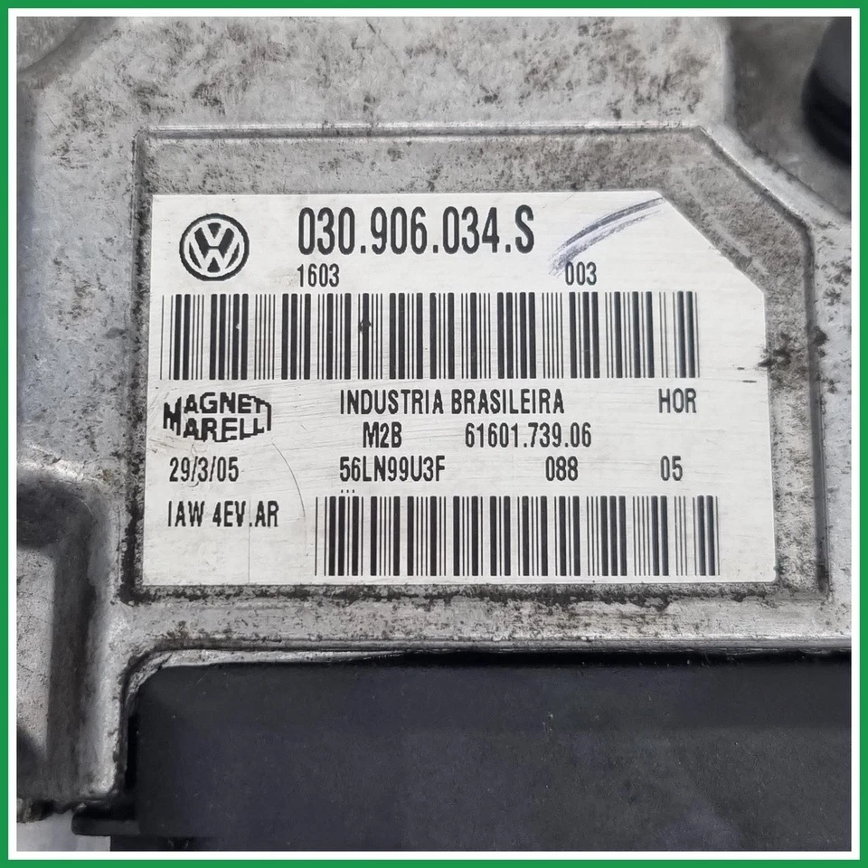 Centralina Iniezione Magneti Marelli IAW4EV.AR Volkswagen Fox 030906034S 2004 20 - Immagine 4 di 4