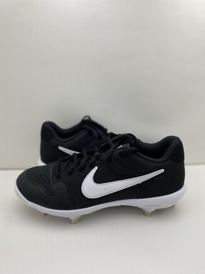 Nike Alpha Huarache Elite 2 Low Baseball Cleat Black White AJ6873-001 Size 7