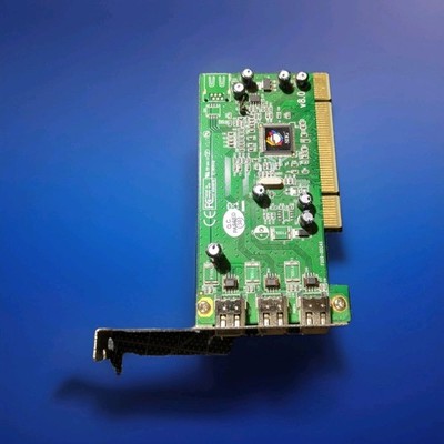 SIIG 3-Port FireWire IEEE 1394 PCI Adapter Card (NN-400012-S8)