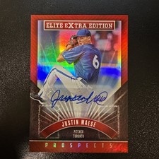 2015 Panini Elite Extra Edition Justin Maese Autograph #92 RC Auto - Near Mint
