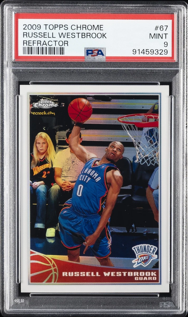 Topps Russell Westbrook Basketball Serial Numbered Sports Trading