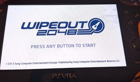 Sony PS Vita Lot Of 4 Games - Ninja Gaiden Lumines Wipeout 2048 Hot Shots Golf